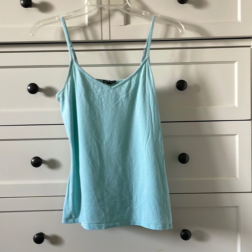 Express Women’s Light Blue Camisole Top w/ Adjustable Spaghetti Straps - Size M